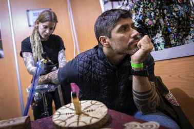 Fotografías de la celebración de la segunda edición de la Pamplona Tattoo Expo en Baluarte