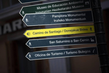 Fotos del mobiliario de Pamplona, cuyo mantenimiento le supone al Ayuntamiento de Pamplona un gasto anual de más de medio millón de euros