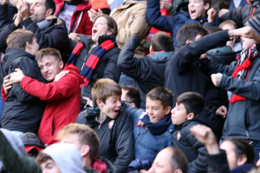 Todas las fotos del la afición en el Osasuna-Athletic