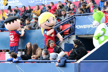 Todas las fotos del la afición en el Osasuna-Athletic