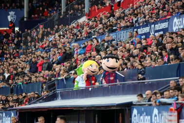Todas las fotos del la afición en el Osasuna-Athletic