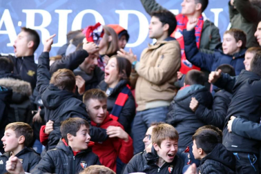 Todas las fotos del la afición en el Osasuna-Athletic