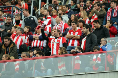 Todas las fotos del la afición en el Osasuna-Athletic