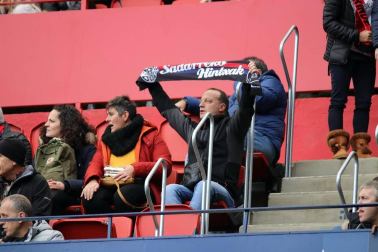 Todas las fotos del la afición en el Osasuna-Athletic