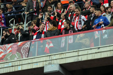 Todas las fotos del la afición en el Osasuna-Athletic