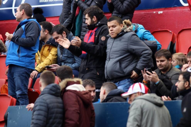 Todas las fotos del la afición en el Osasuna-Athletic