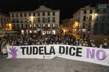 Galería de fotos de las concentraciones vividas este lunes, 25 de noviembre, en torno a la conmemoración del Día Internacional contra la violencia hacia las mujeres.