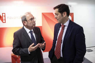 La sede de Diario de Navarra en Cordovilla ha sido el escenario de presentación pública de Navarra Incluye, un proyecto impulsado por Diario de Navarra y Abanti Social que nace con el objetivo de conseguir que Navarra sea la comunidad con el mayor índice de inclusión socio-laboral de personas en situación de difícil inserción.