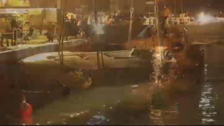 Ya está en tierra el narcosubmarino interceptado en Galicia, el primero en Europa