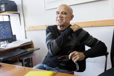 Alumnado del CP Juan de Palafox de Fitero durante una jornada lectiva.