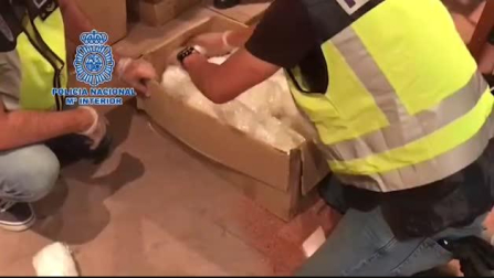 Intervienen en Badalona 631 kilos de metanfetamina, el mayor alijo de la historia