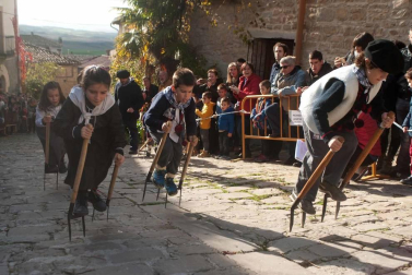Todas las fotos de la carrera de layas en Artajona
