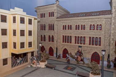 La Asociación de Belenistas de Estella y merindad renueva casi por completo los nacimientos de años anteriores en la cita más esperada de la casa de cultura Fray Diego