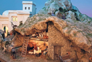 La Asociación de Belenistas de Estella y merindad renueva casi por completo los nacimientos de años anteriores en la cita más esperada de la casa de cultura Fray Diego
