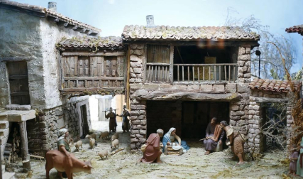 Fotos de los belenes de la exposición de Navidad en Baluarte 2019