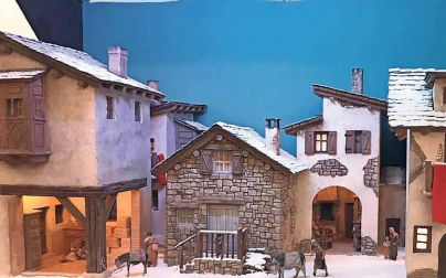 La Asociación de Belenistas de Estella y merindad renueva casi por completo los nacimientos de años anteriores en la cita más esperada de la casa de cultura Fray Diego