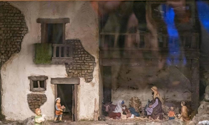 La Asociación de Belenistas de Estella y merindad renueva casi por completo los nacimientos de años anteriores en la cita más esperada de la casa de cultura Fray Diego