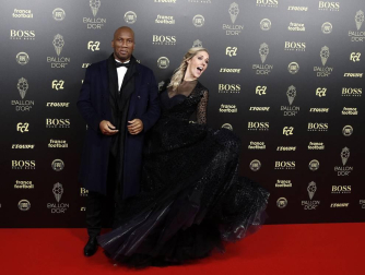 Fotografías de la gala de entrega del Balón de Oro, trofeo que concede la revista deportiva francesa 'France Football'.