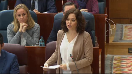 Ayuso recuerda a Monasterio que los menas “ante todo, son menores”