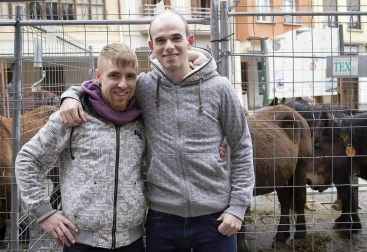 El pasado fin de semana se celebró en Estella la feria en honor a San Andrés. En la plaza de Santiago tuvo lugar la tradicional exhibición de ganado y en la vecina plaza de los Fueros, se expuso una muestra de artesanía de la comarca. Además, a lo largo de toda la jornada se desarrollaron diversas exhibiciones y concursos. Tampoco faltaron las degustaciones, entre las que destacó una exquisita ternera que se asó en la plaza de San Martín.