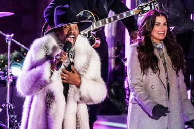 Fotos del encendido del árbol del Rockefeller Center, en Nueva York