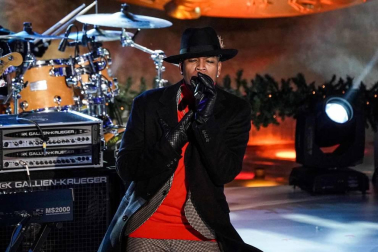 Fotos del encendido del árbol del Rockefeller Center, en Nueva York
