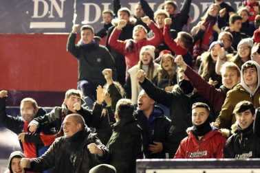 Todas las fotos de la afición en el Osasuna-Sevilla.