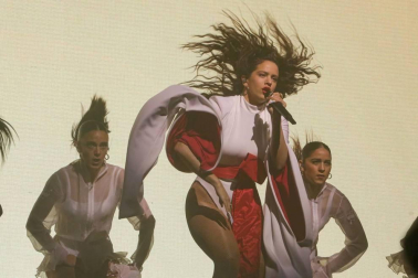 La cantante abarrotó el feudo madrileño este martes, 10 de diciembre, con la asistencia de más de 16.000 espectadores.