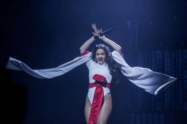 La cantante abarrotó el feudo madrileño este martes, 10 de diciembre, con la asistencia de más de 16.000 espectadores.