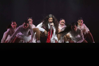 La cantante abarrotó el feudo madrileño este martes, 10 de diciembre, con la asistencia de más de 16.000 espectadores.