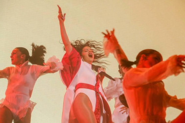 La cantante abarrotó el feudo madrileño este martes, 10 de diciembre, con la asistencia de más de 16.000 espectadores.