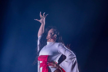 La cantante abarrotó el feudo madrileño este martes, 10 de diciembre, con la asistencia de más de 16.000 espectadores.