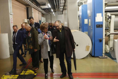 Más de 150 personas han asistido este jueves al evento Marca Navarra organizado por Diario de Navarra en las instalaciones de su rotativa