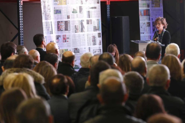 Más de 150 personas han asistido este jueves al evento Marca Navarra organizado por Diario de Navarra en las instalaciones de su rotativa
