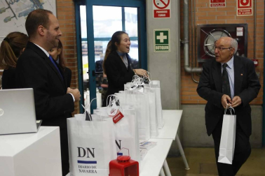 Más de 150 personas han asistido este jueves al evento Marca Navarra organizado por Diario de Navarra en las instalaciones de su rotativa