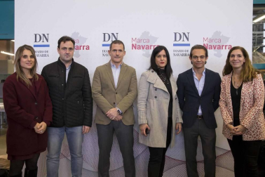 Más de 150 personas han asistido este jueves al evento Marca Navarra organizado por Diario de Navarra en las instalaciones de su rotativa