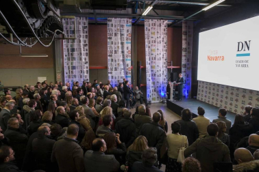 Más de 150 personas han asistido este jueves al evento Marca Navarra organizado por Diario de Navarra en las instalaciones de su rotativa