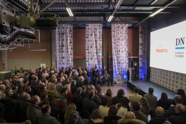 Más de 150 personas han asistido este jueves al evento Marca Navarra organizado por Diario de Navarra en las instalaciones de su rotativa