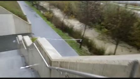 Cerrados accesos al río Elorz junto a la UPNA