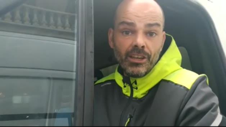 El temporal de viento azota el País Vasco por tierra, mar y aire