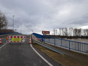 Fotos enviadas por los lectores de Diario de Navarra de las inundaciones de este viernes en Navarra.