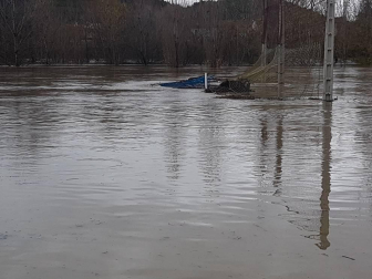 Fotos enviadas por los lectores de Diario de Navarra de las inundaciones de este viernes en Navarra.