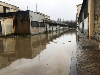 Fotos enviadas por los lectores de Diario de Navarra de las inundaciones de este viernes en Navarra.