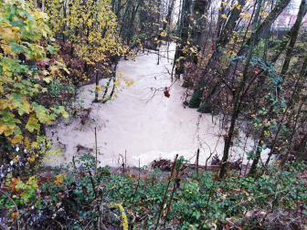 Fotos enviadas por los lectores de Diario de Navarra de las inundaciones de este viernes en Navarra.