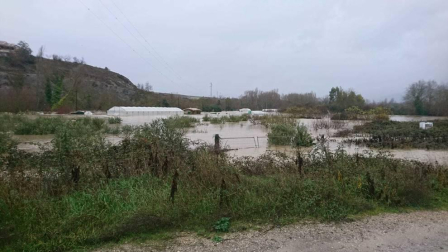 Fotos enviadas por los lectores de Diario de Navarra de las inundaciones de este viernes en Navarra.