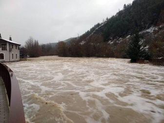Fotos enviadas por los lectores de Diario de Navarra de las inundaciones de este viernes en Navarra.