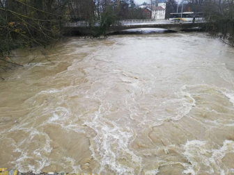 Fotos enviadas por los lectores de Diario de Navarra de las inundaciones de este viernes en Navarra.