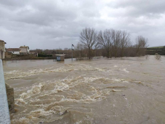 Fotos enviadas por los lectores de Diario de Navarra de las inundaciones de este viernes en Navarra.