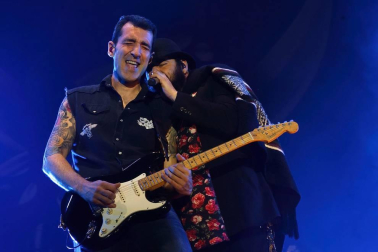 Concierto de Marea en el pabellón Navarra Arena de Pamplona, celebrado el sábado 14 de diciembre de 2019.
