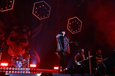 Concierto de Marea en el pabellón Navarra Arena de Pamplona, celebrado el sábado 14 de diciembre de 2019.